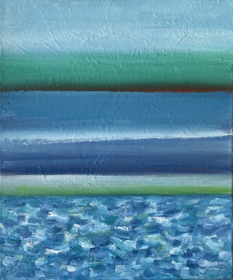 Grünland, 55x46cm, 2022